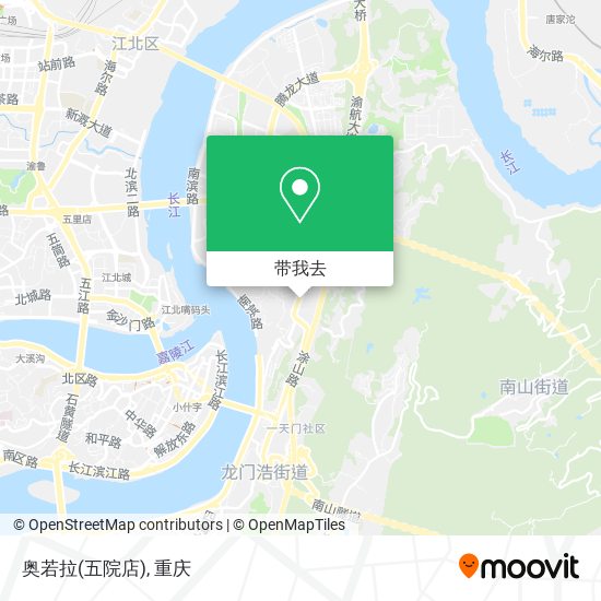 奥若拉(五院店)地图