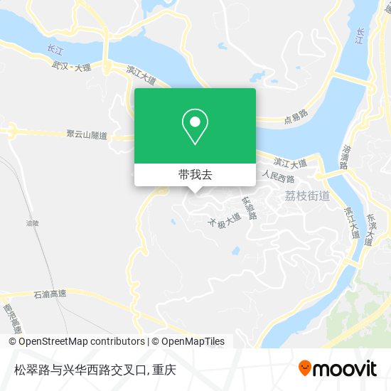 松翠路与兴华西路交叉口地图