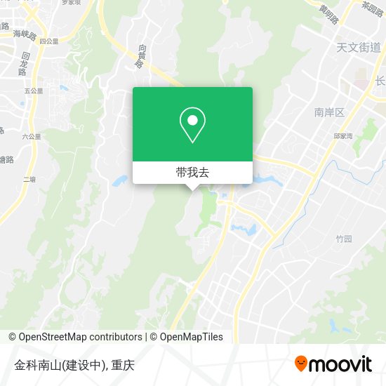 金科南山(建设中)地图