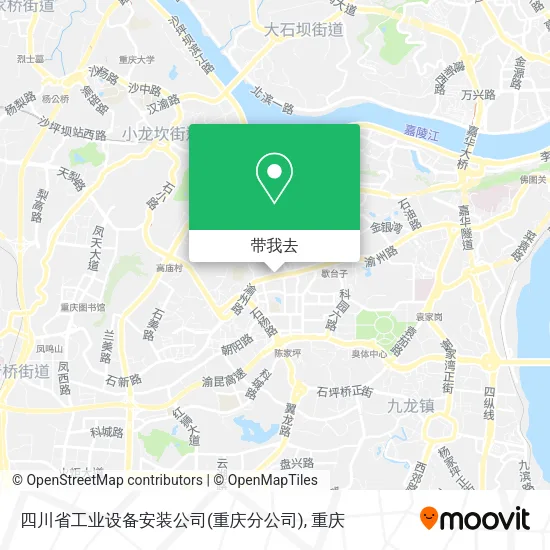 四川省工业设备安装公司(重庆分公司)地图