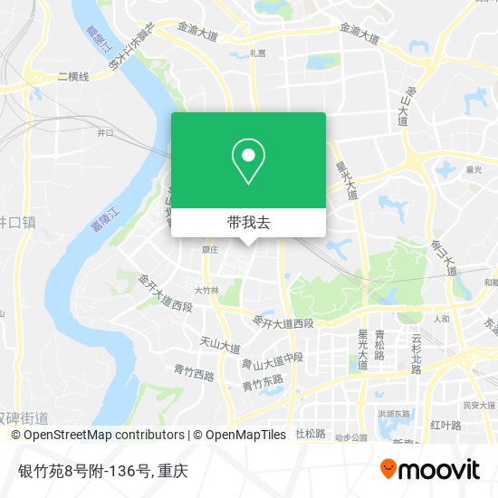 银竹苑8号附-136号地图