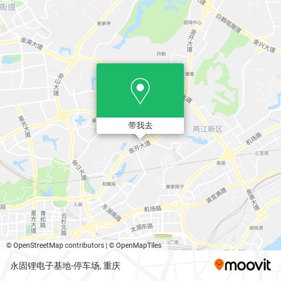 永固锂电子基地-停车场地图