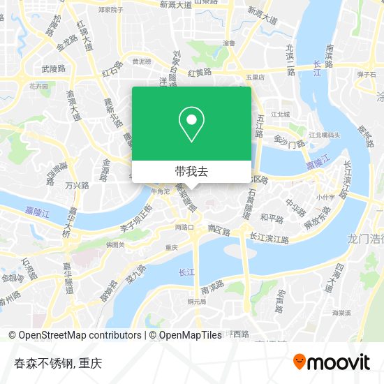 春森不锈钢地图