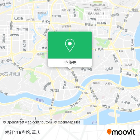 桐轩118宾馆地图