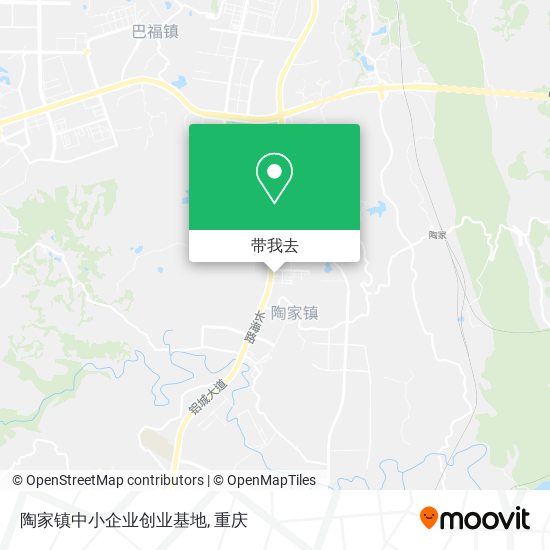 陶家镇中小企业创业基地地图