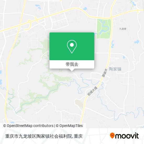 重庆市九龙坡区陶家镇社会福利院地图
