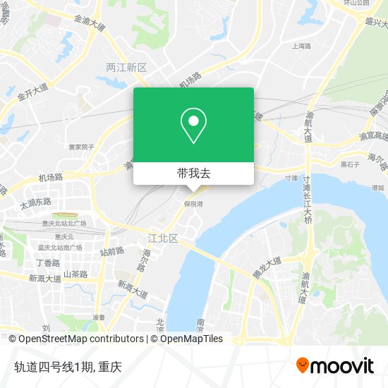 轨道四号线1期地图
