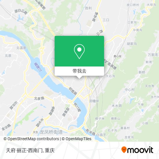 天府·丽正-西南门地图