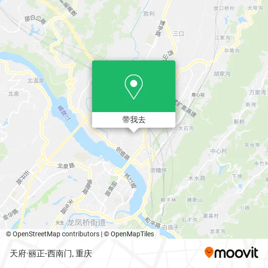 天府·丽正-西南门地图