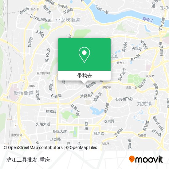 沪江工具批发地图