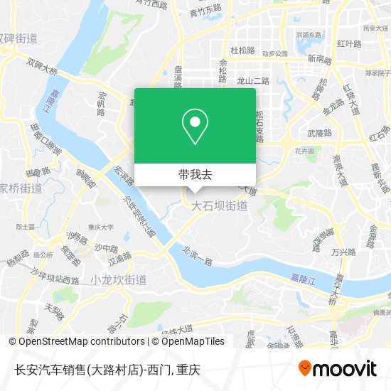 长安汽车销售(大路村店)-西门地图