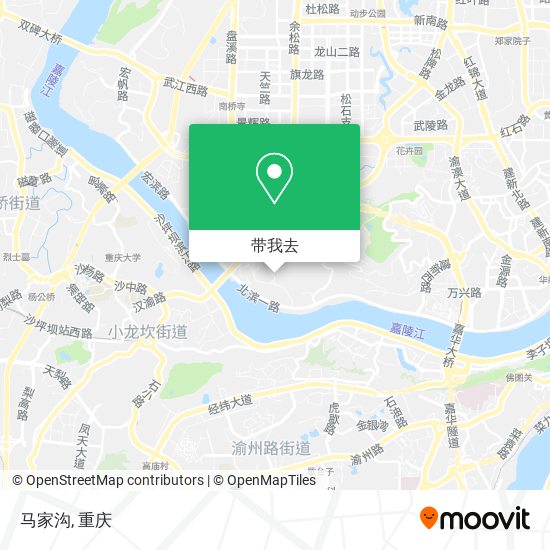 马家沟地图
