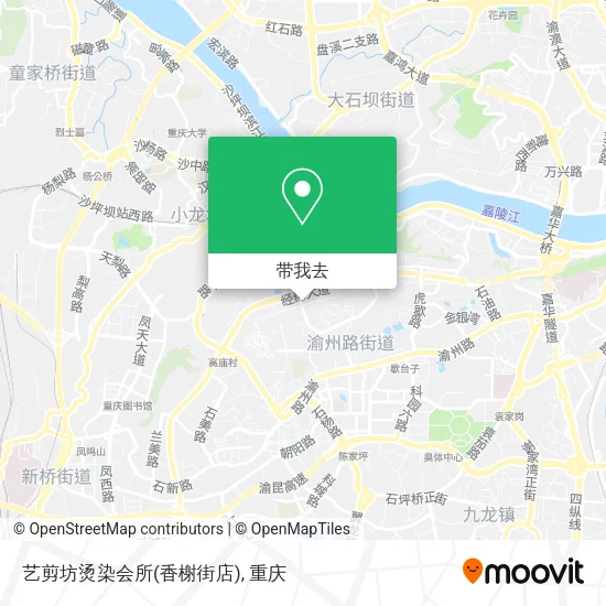 艺剪坊烫染会所(香榭街店)地图