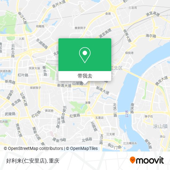 好利来(仁安里店)地图
