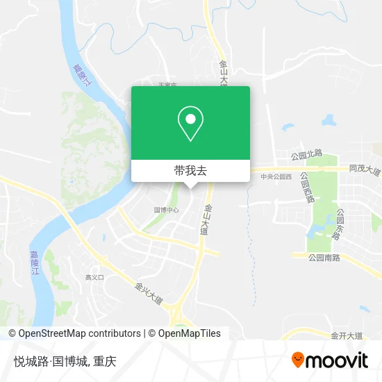 悦城路·国博城地图