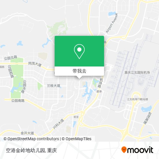 空港金岭地幼儿园地图