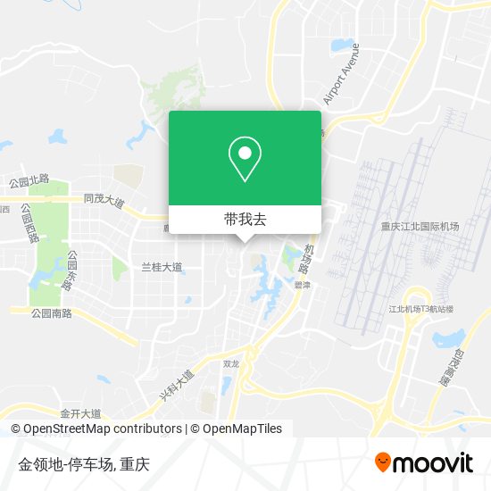 金领地-停车场地图