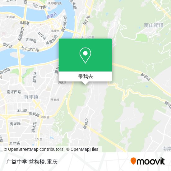 广益中学-益梅楼地图