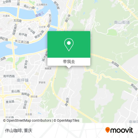 伴山咖啡地图