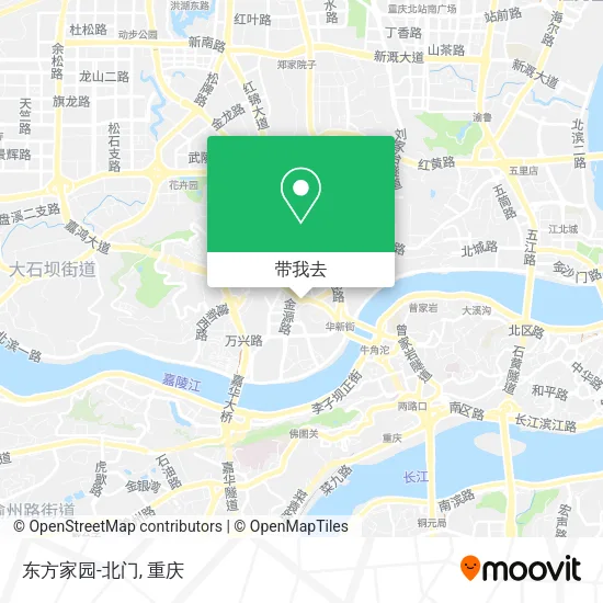 东方家园-北门地图