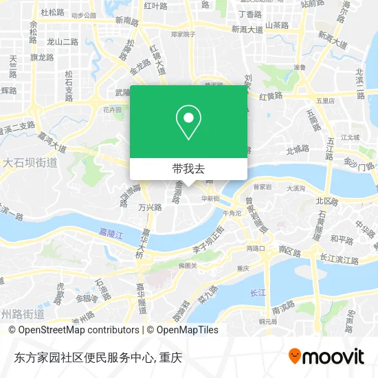 东方家园社区便民服务中心地图