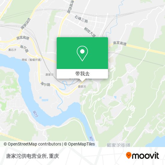 唐家沱供电营业所地图
