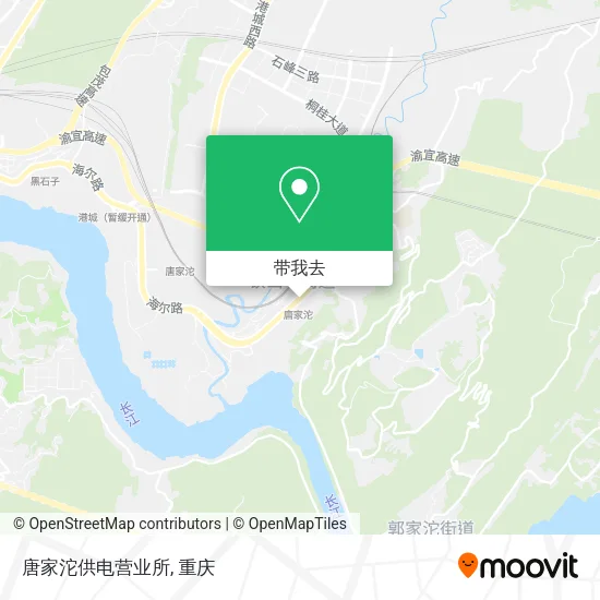 唐家沱供电营业所地图