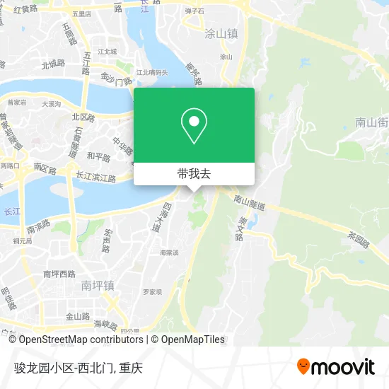 骏龙园小区-西北门地图