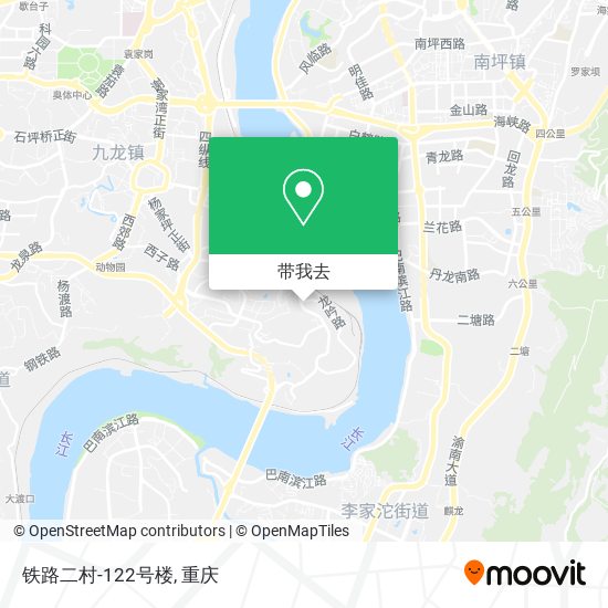 铁路二村-122号楼地图