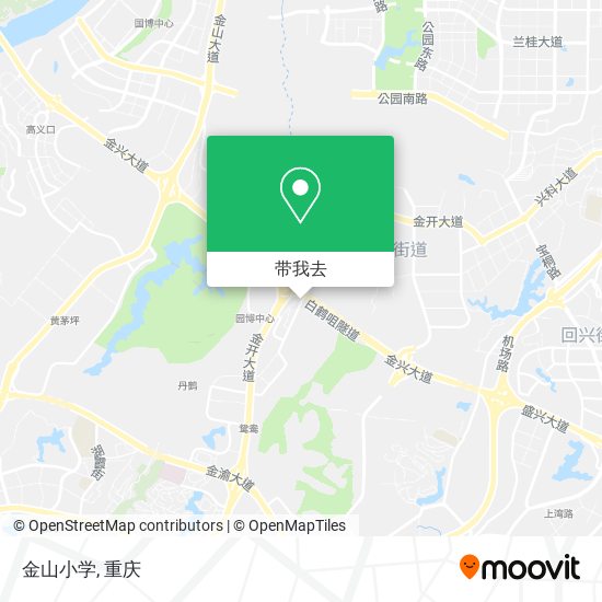 金山小学地图
