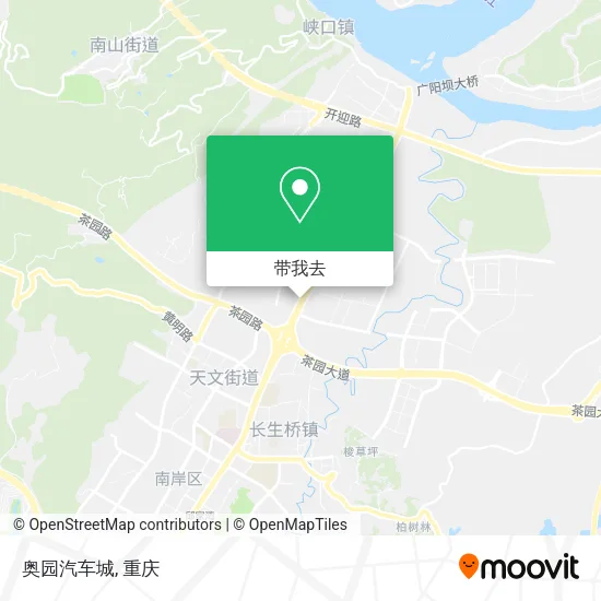 奥园汽车城地图