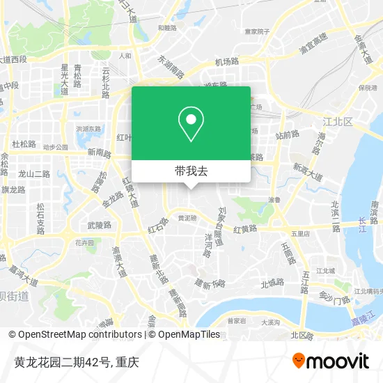 黄龙花园二期42号地图