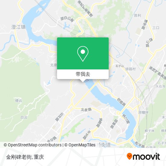 金刚碑老街地图