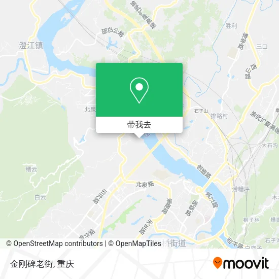 金刚碑老街地图
