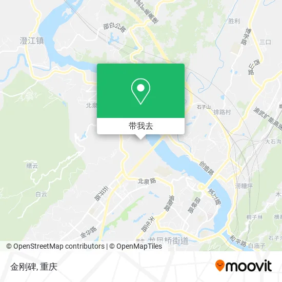 金刚碑地图