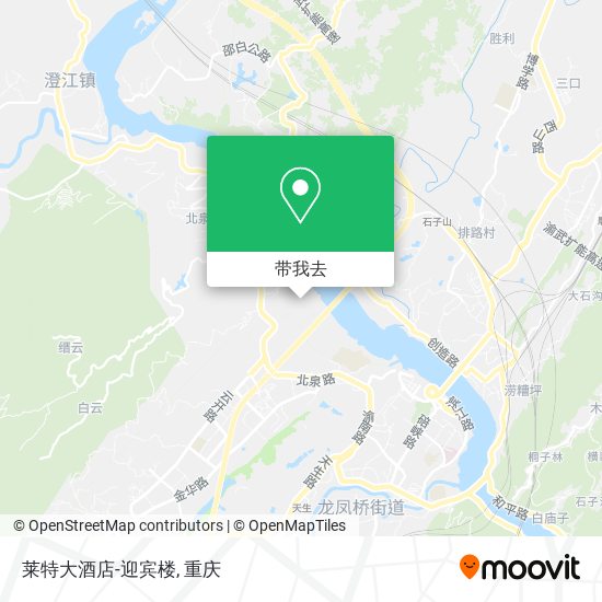 莱特大酒店-迎宾楼地图