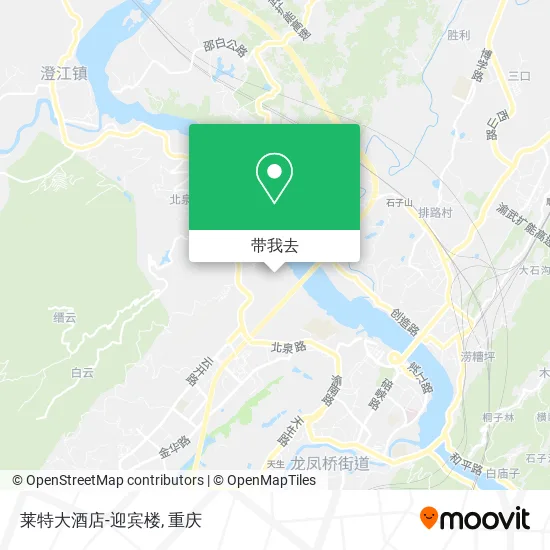 莱特大酒店-迎宾楼地图