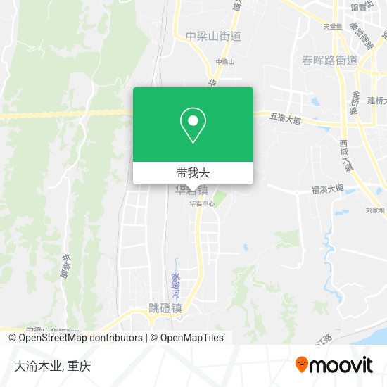 大渝木业地图