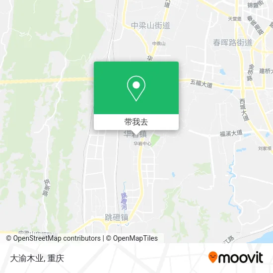 大渝木业地图