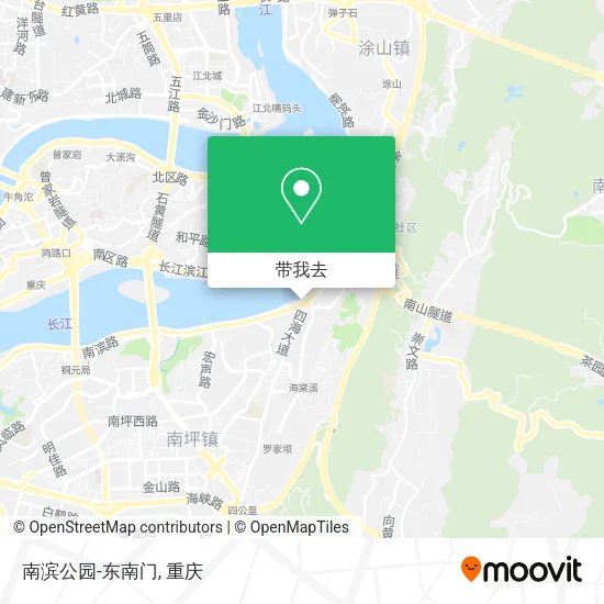 南滨公园-东南门地图