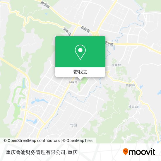重庆鲁渝财务管理有限公司地图
