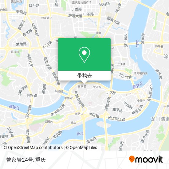 曾家岩24号地图