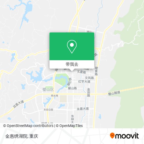 金惠绣湖院地图