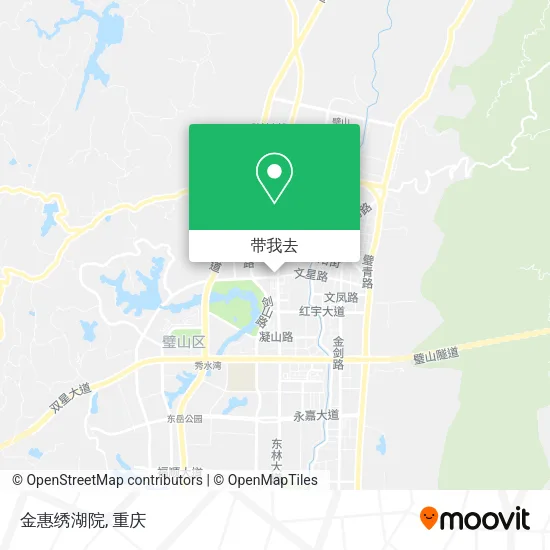 金惠绣湖院地图