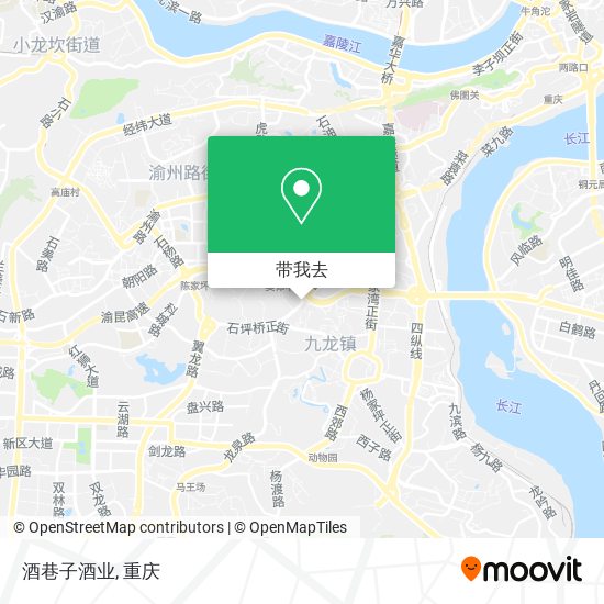 酒巷子酒业地图