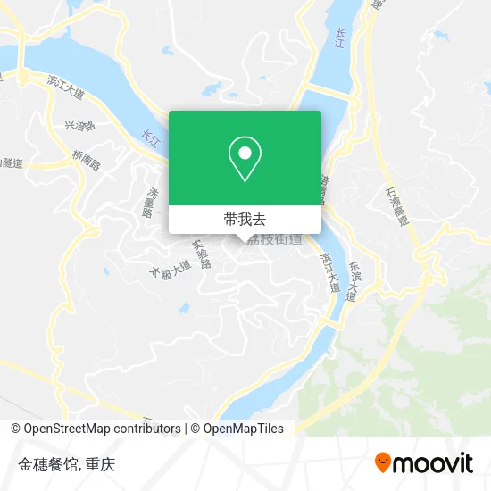 金穗餐馆地图