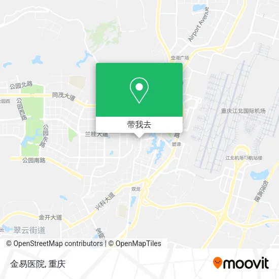 金易医院地图