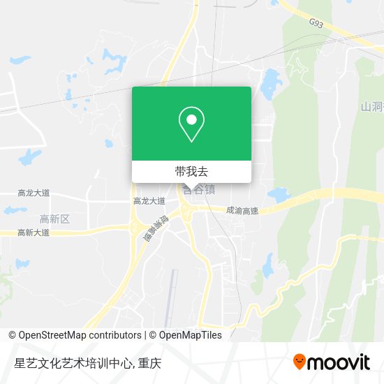 星艺文化艺术培训中心地图
