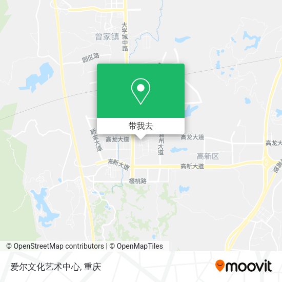 爱尔文化艺术中心地图