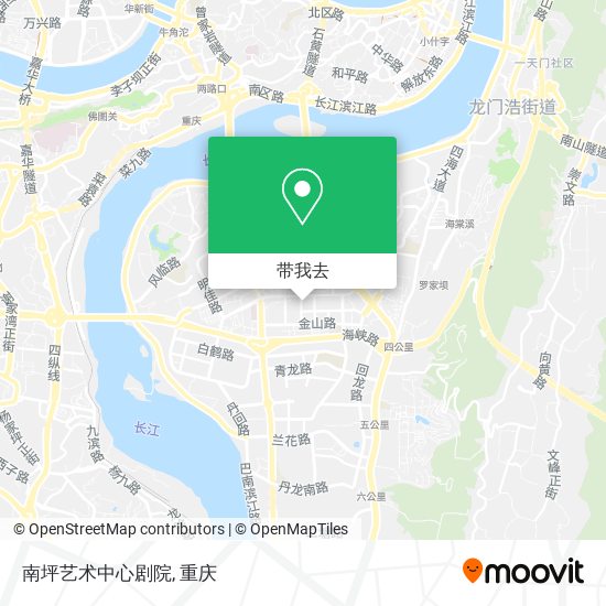 南坪艺术中心剧院地图